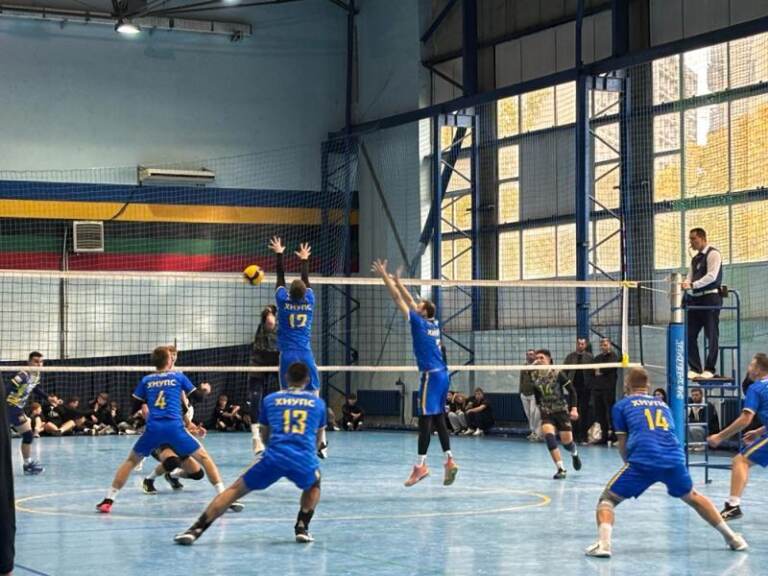UzhNU defeated KhNU in the Ukrainian Volleyball Cup